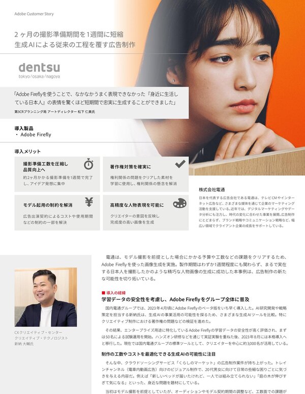 株式会社電通（Dentsu）封面
