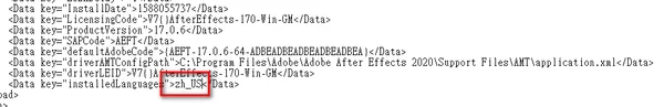 修改 application.xml 語系欄位