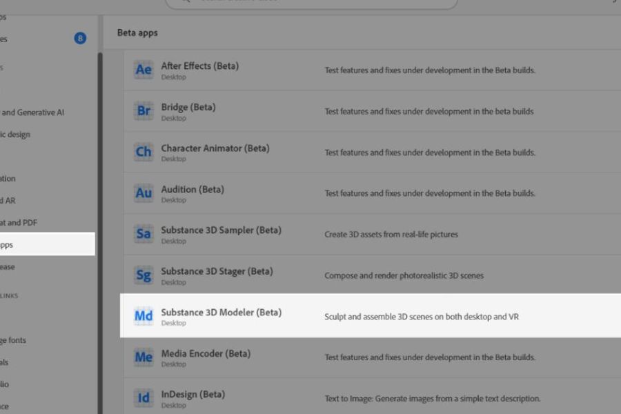 Adobe推出Substance 3D Modeler公開測試版