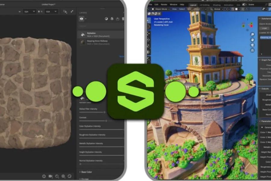 Adobe Substance 3D團隊推出革命性連接器，為3D創作流程架設橋樑