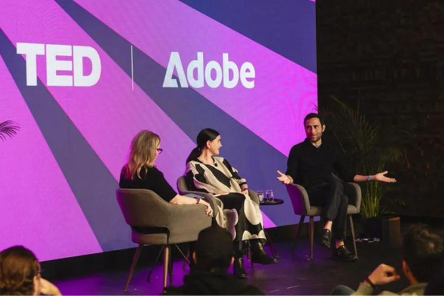 Adobe 與 TED 攜手共探創意與生成型 AI 的大膽未來