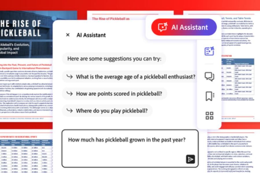 Adobe Acrobat推出創新生成式AI功能，提升PDF內容理解效率