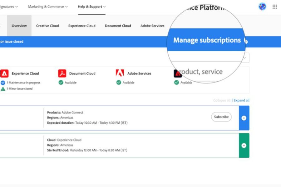 Adobe 推出主動訂閱通知服務，隨時掌握雲端產品最新動態