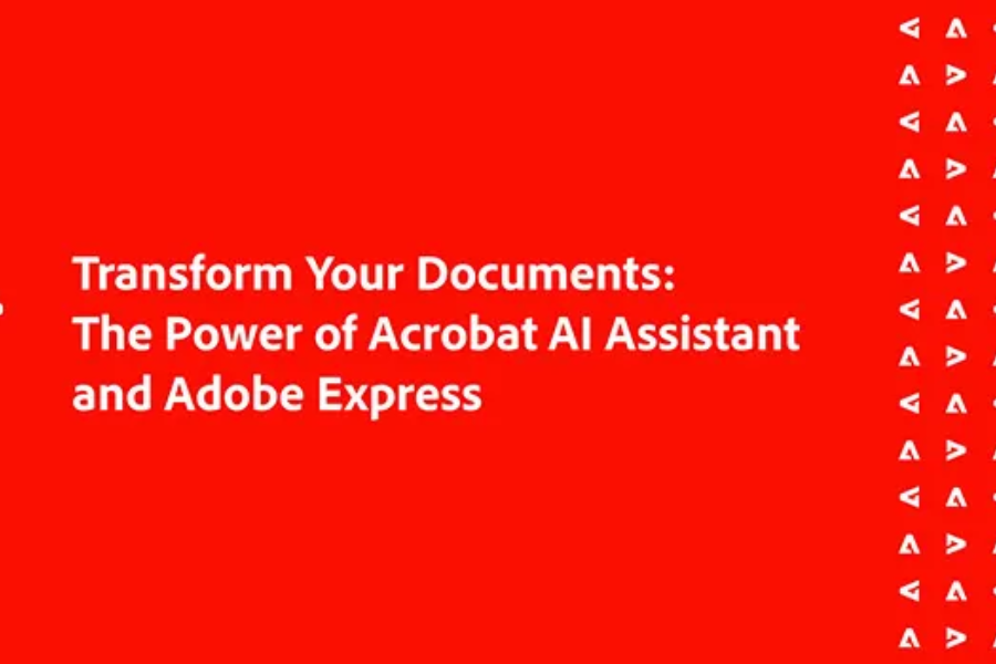 探索文件管理的未來：Acrobat AI 助手與 Adobe Express 助你掌控 PDF