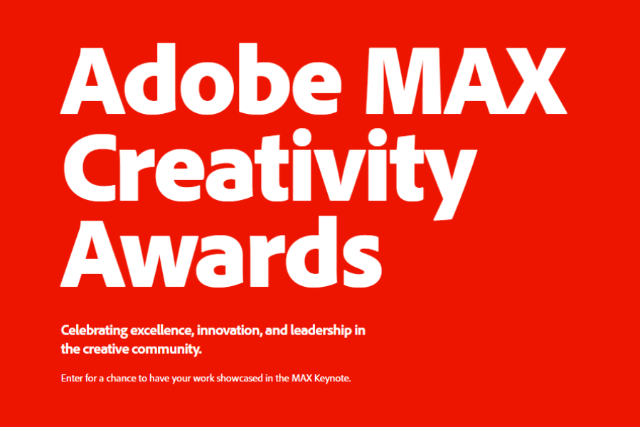 Adobe MAX 首屆創意獎正式啟動：慶祝創意卓越與創新