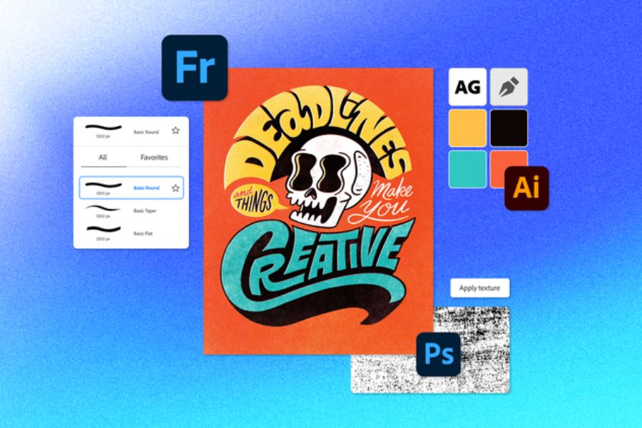 Adobe Fresco 五周年慶更新   數位繪畫與繪圖全面免費化，助力創意無限發揮