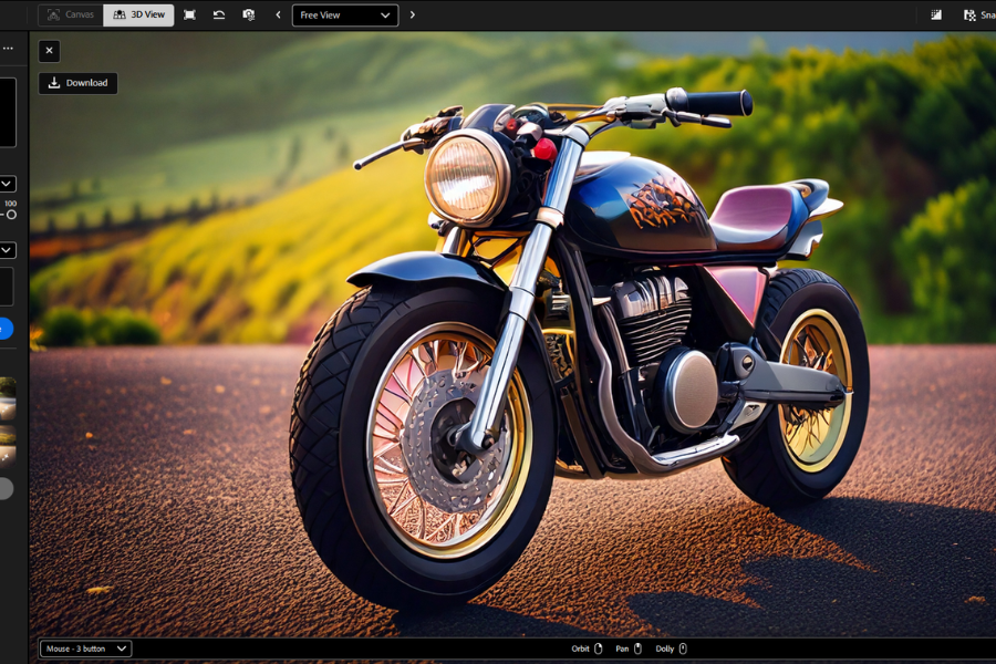 Adobe Substance 3D Viewer 加入生成式 AI 技術，實現 3D 建構與貼圖同步完成