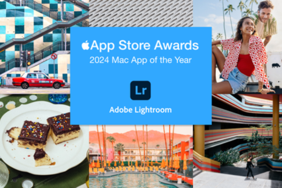 Adobe Lightroom 獲選為 2024 年度 Mac 應用程式，AI 新功能助力創作！