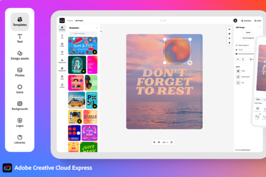 Adobe Express 創意工作坊：全新功能助力設計效率飛躍