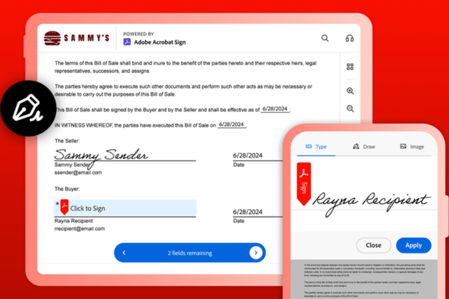 重新定義電子簽名！Acrobat Sign 全新一代體驗登場