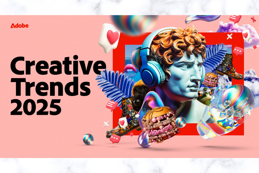 Adobe 釋出2025創意趨勢預測，引領視覺設計新潮流