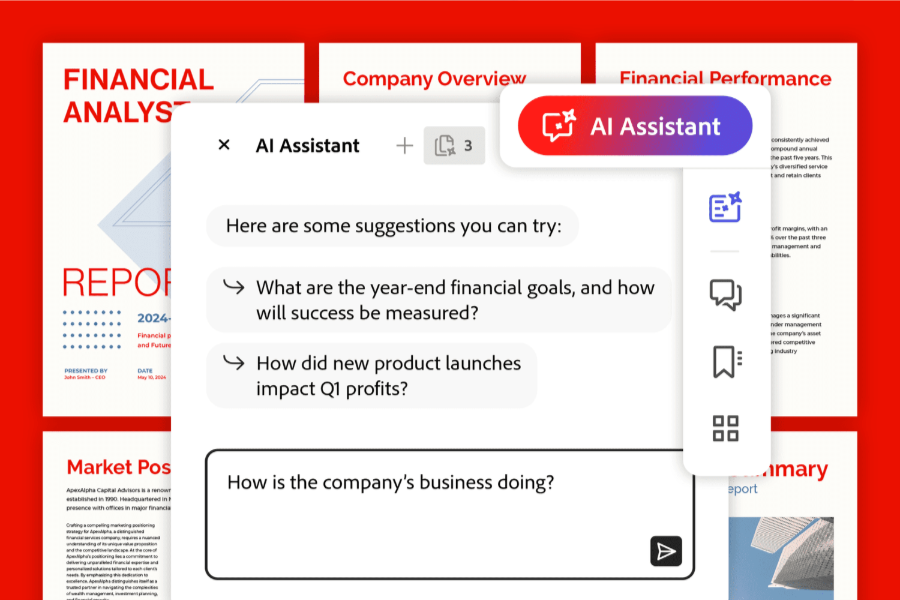 Adobe Acrobat AI助理2025推出全新升級：智慧處理文件更高效