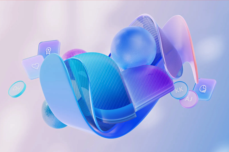 Adobe Substance 3D 助力微軟 Viva 打造全新視覺體驗