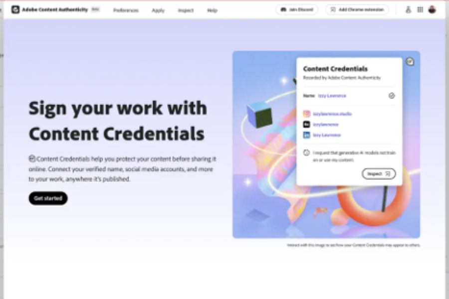 Adobe 推出 Content Authenticity 公開測試版，協助創作者保護作品與確保歸屬