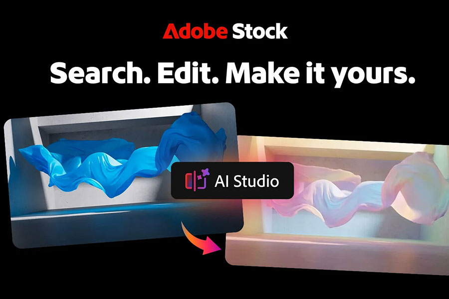 Adobe Stock 全新改版上線:推出 AI Studio 打造「搜尋即創作」的新世代資源庫