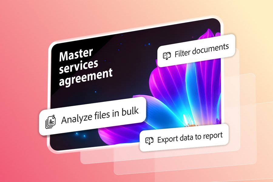 Adobe 自己怎麼用 Acrobat Studio:把數萬份合約變成可追溯的商業洞察