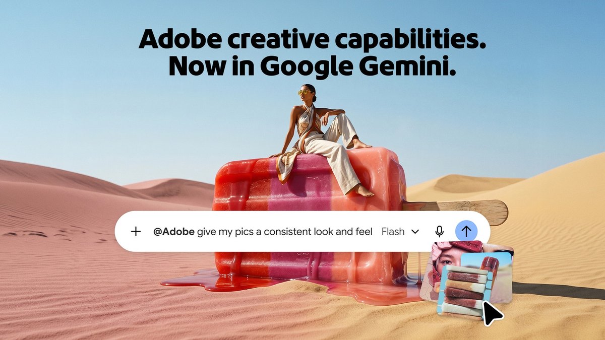 Adobe 進駐 Google Gemini，Claude 裡的 Adobe 外掛首度加入 Acrobat 工具