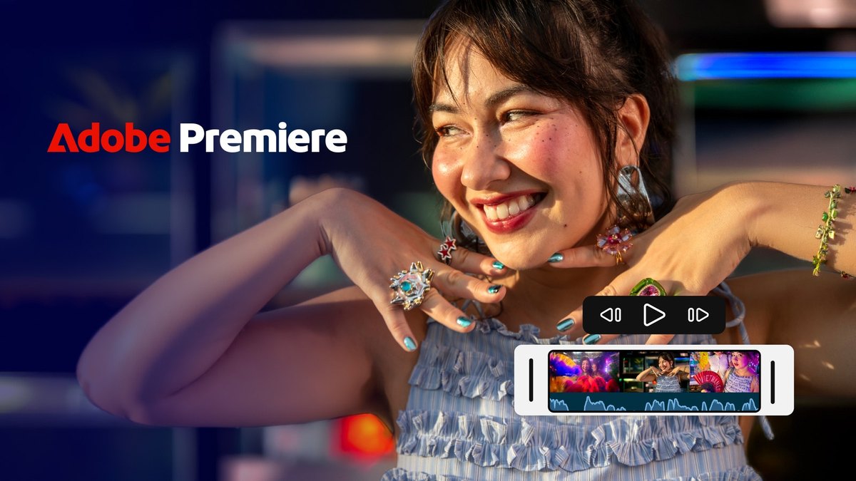 Adobe Premiere 手機版登上 Android，免費提供專業級影片剪輯